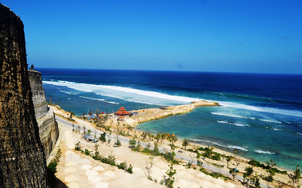 Hasil gambar untuk pantai melasti bali